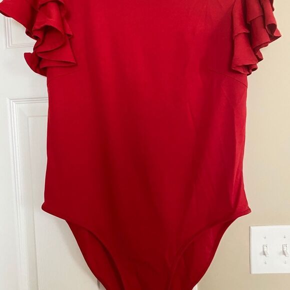 SHEIN red bodysuit - Picture 2 of 4